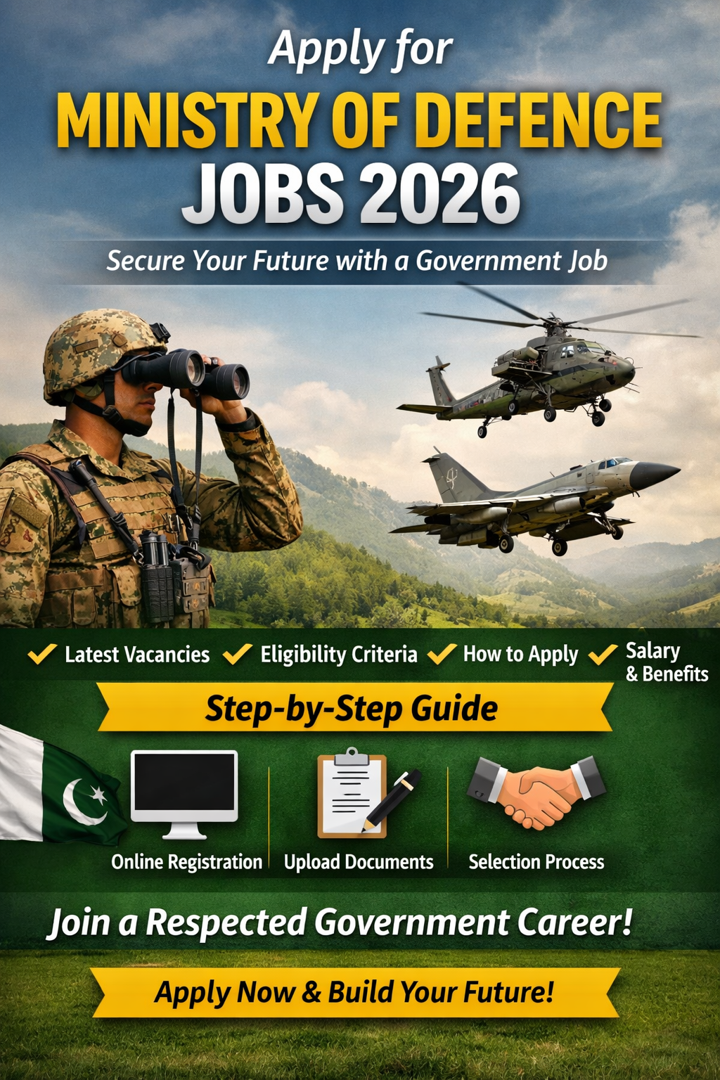 Apply for Ministry of Defence Jobs 2026