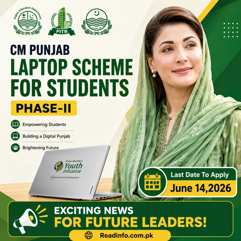 CM Punjab Launches Laptop Scheme