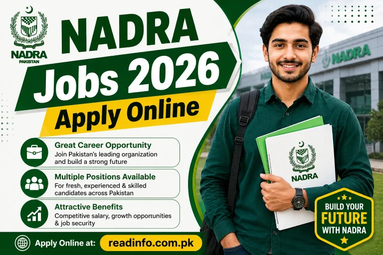 NADRA Jobs 2026 Apply Online