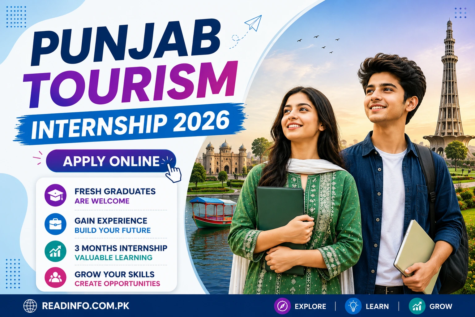 Govt of Punjab Tourism Internship Program