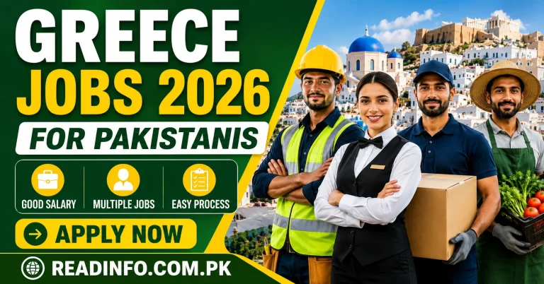 Jobs in Greece for Pakistanis