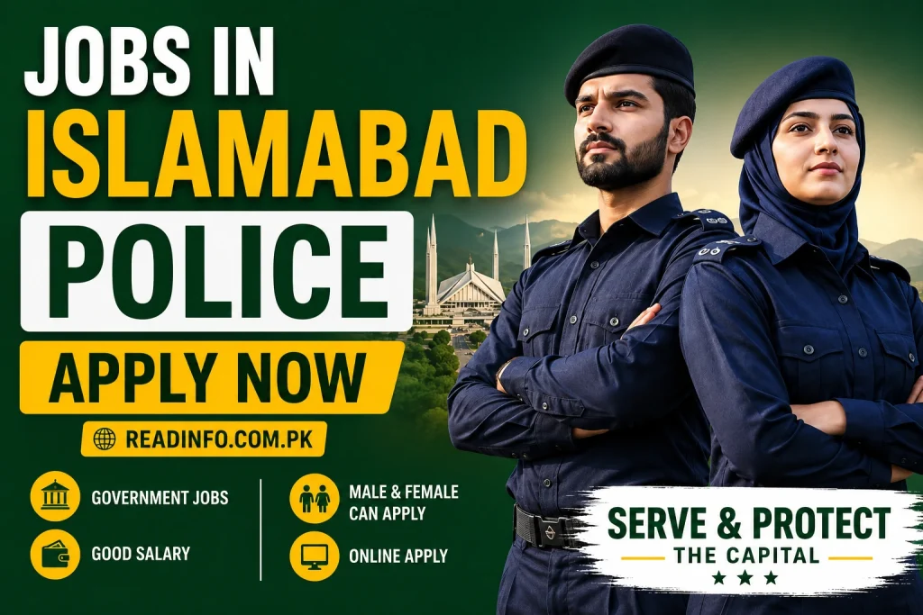 Jobs in Islamabad Police Apply Now