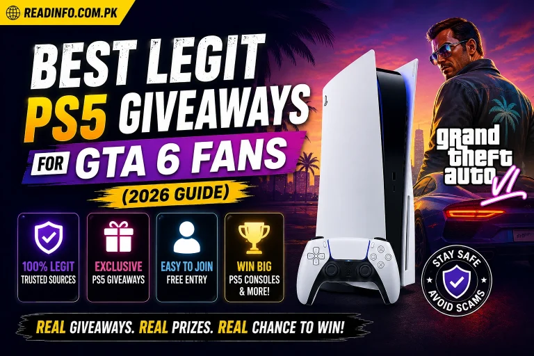 Best Legit PS5 Giveaways for GTA 6