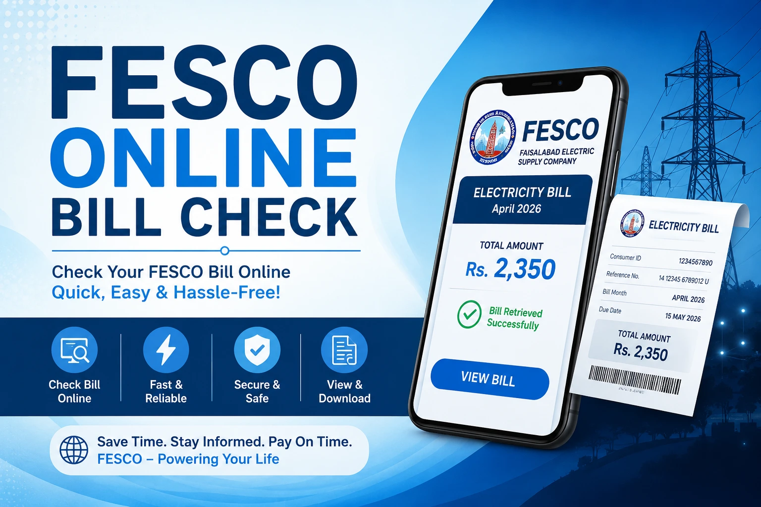 Fesco Online Bill Check