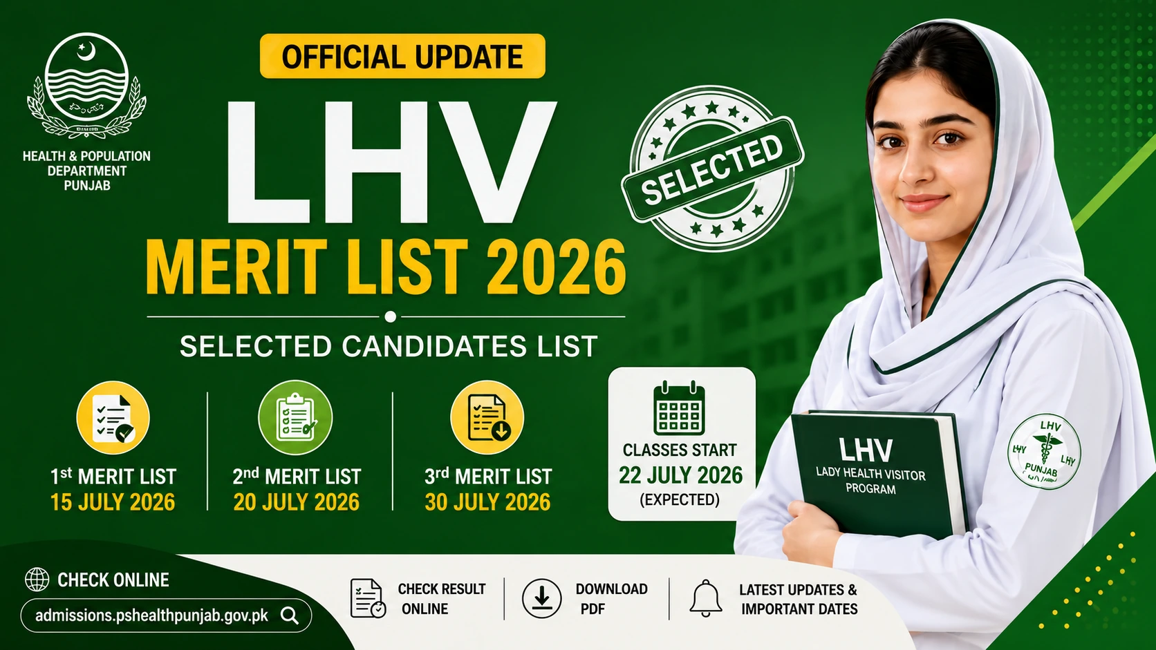 LHV Merit List 2026 Shortlisted Candidates – Check Online